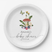 Pilzdusche Pappteller (Vorderseite)