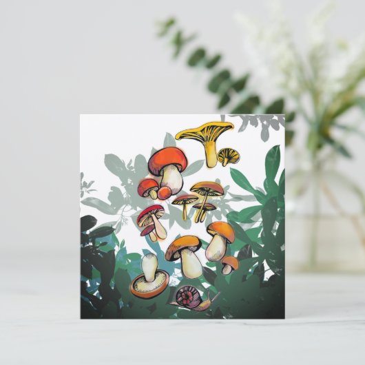 Pilze (Stehend Vorderseite)