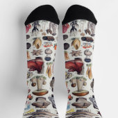 Pilze 2 socken (Oben)