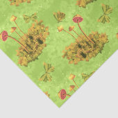 Pilze auf einem Moos dekoupage Art Seidenpapier (Detail)