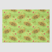 Pilze auf einem Moos dekoupage Art Seidenpapier (Vorderseite)