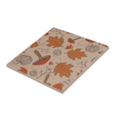 Pilze aus dem Herbst Fliese (Seite)