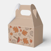 Pilze aus dem Herbst Geschenkschachtel (Rückseite)