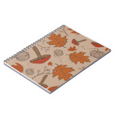 Pilze aus dem Herbst Notizblock (Linke Seite)