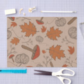 Pilze aus dem Herbst  Seidenpapier (Handwerk)