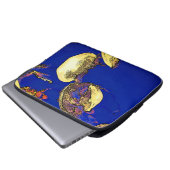 Pilze aus dem Meer - Quallen Laptopschutzhülle (Vorne Knopf)