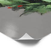 Pilze aus dem Schwarzen Kat und dem Roten Wald Poster (Ecke)