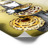 Pilze aus Plakat (genießbar und medizinisch) (Ecke)