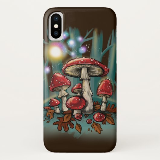 Pilze aus Toadstool Case-Mate iPhone Hülle (Rückseite)
