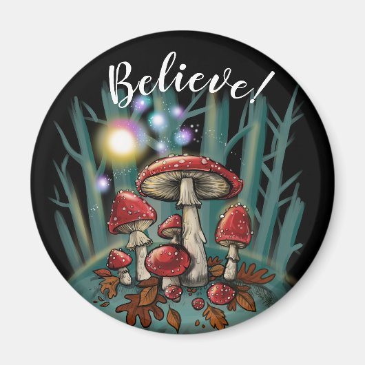 Pilze aus Toadstool Magnet (Vorne)
