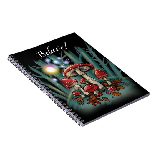 Pilze aus Toadstool Notizblock (Rechte Seite)