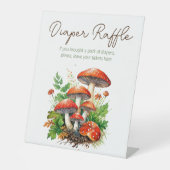 Pilze aus Wildwald Babydusche-Windelraffinerie Sockelschild (Vorderseite)