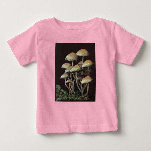 Pilze Baby T-shirt (Vorderseite)