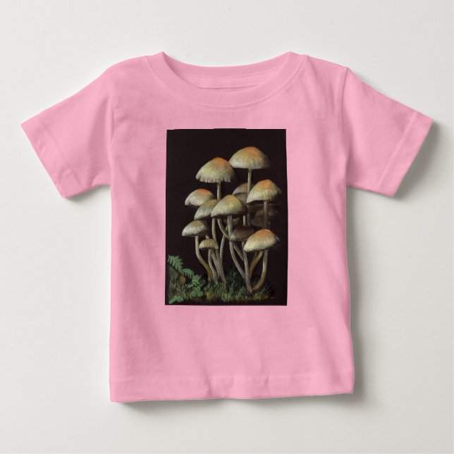 Pilze Baby T-shirt (Vorderseite)