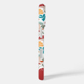 Pilze & Blumen Mitte Jahrhundert Moderner Individu Case-Mate iPhone Hülle (Rückseite / Rechts)