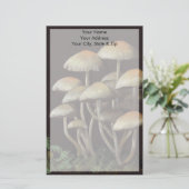 Pilze Briefpapier (Stehend Vorderseite)