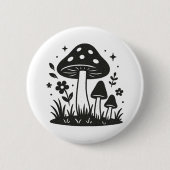 Pilze Button (Vorderseite)