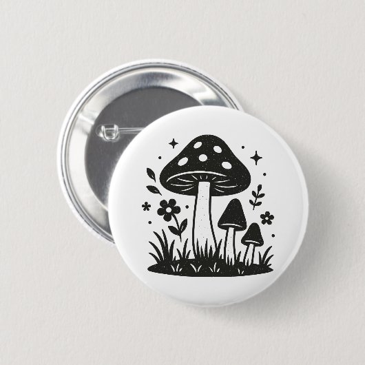 Pilze Button (Vorne & Hinten)