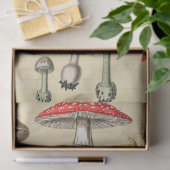 Pilze Collage Seidenpapier (Geschenk)