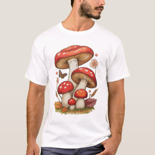 Pilze Cottagecore Sublimation Goblincore T-Shirt
