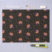 Pilze der Herbstmagie_schwarz Seidenpapier (Handwerk)