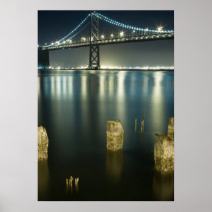 Pilze entlang der Embarcadero, San Francisco Poster