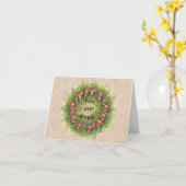 Pilze Fairy Kreis Sie sind magischer Jubiläum Karte (Gelbe Blume)