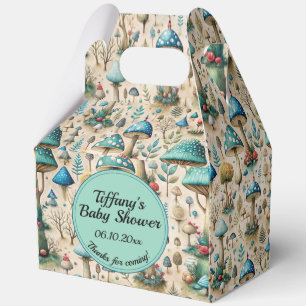 Pilze Fairyland Babydusche Geschenkschachtel