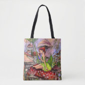 Pilze Fantasy-Tragetaschen Tasche (Vorderseite)