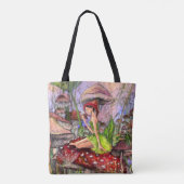 Pilze Fantasy-Tragetaschen Tasche (Rückseite)
