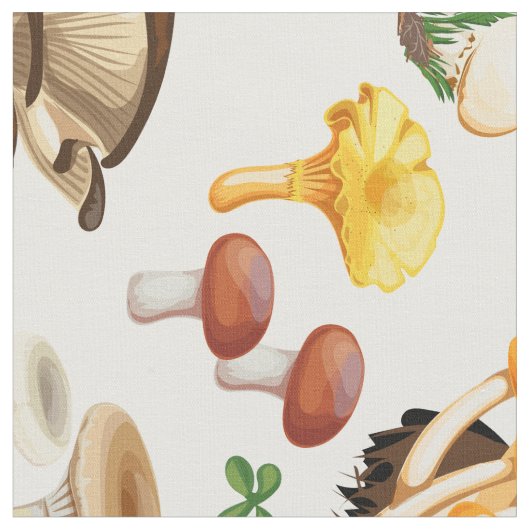 Pilze farbenfroh stoff (Nahaufnahme)