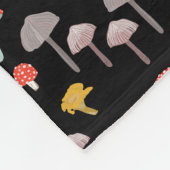 Pilze Fleecedecke (Ecke)