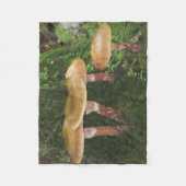 Pilze Fleecedecke (Vorderseite)