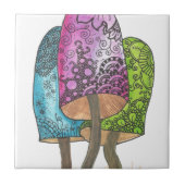 Pilze Fliese (Vorderseite)