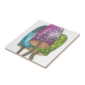 Pilze Fliese (Seite)