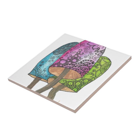 Pilze Fliese (Seite)