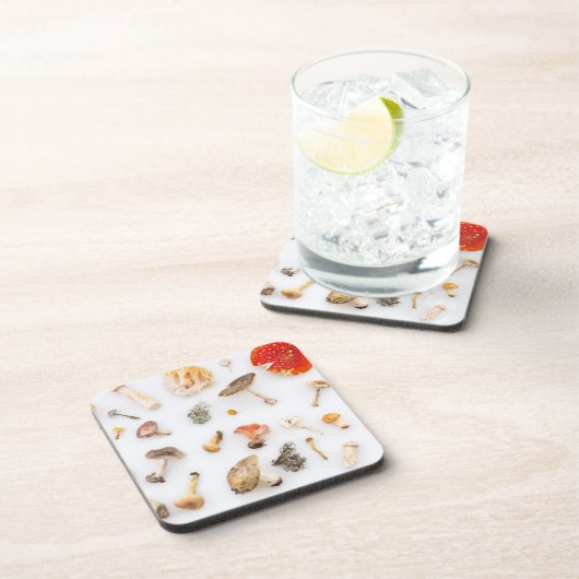 Pilze Fungus Getränkeuntersetzer (Rechte Seite)