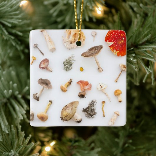 Pilze Fungus Keramikornament (Baum)