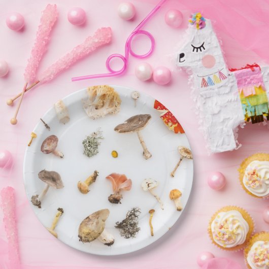 Pilze Fungus Pappteller (Party)