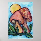 Pilze Fungus Poster (Vorne)