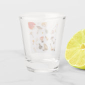 Pilze Fungus Schnapsglas (Rückseite)