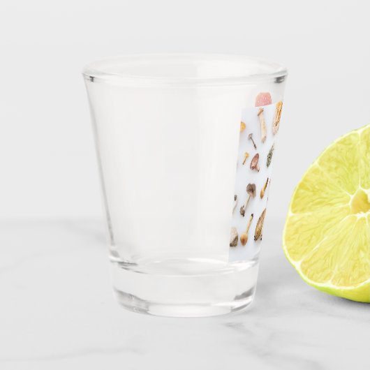 Pilze Fungus Schnapsglas (Links)