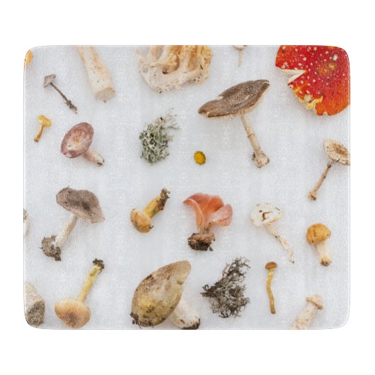 Pilze Fungus Schneidebrett (Vorderseite)