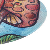 Pilze Fungus Schneidebrett (Ecke)