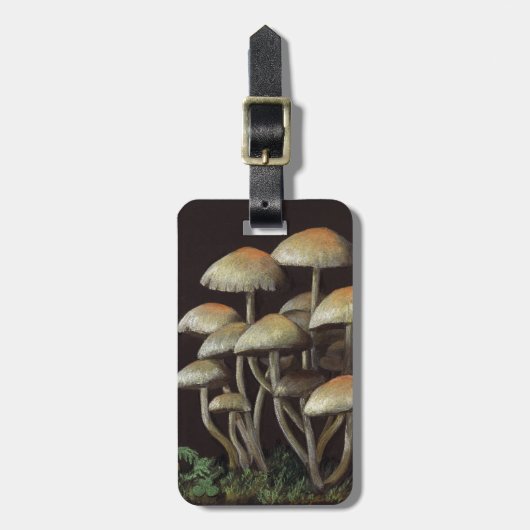 Pilze Gepäckanhänger (Vorderseite vertikal)
