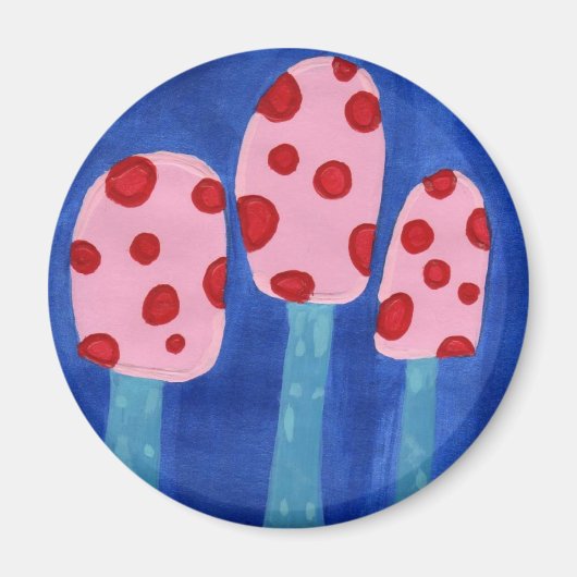 Pilze, Gepunktet Magnet (Vorne)