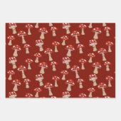 Pilze-Geschenk Wrap-Set Geschenkpapier Set (Vorderseite 2)
