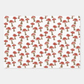 Pilze-Geschenk Wrap-Set Geschenkpapier Set (Vorderseite)