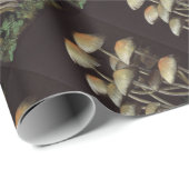 Pilze Geschenkpapier (Rolleneckpunkt)