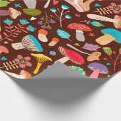 Pilze Geschenkpapier (Ecke)